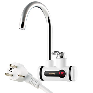 Instant Electric Water Heater Tap With LED Temperature Display Trustify