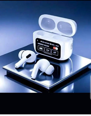 A9 LED Display Earbuds With Touch Screan Display PPA Accessories