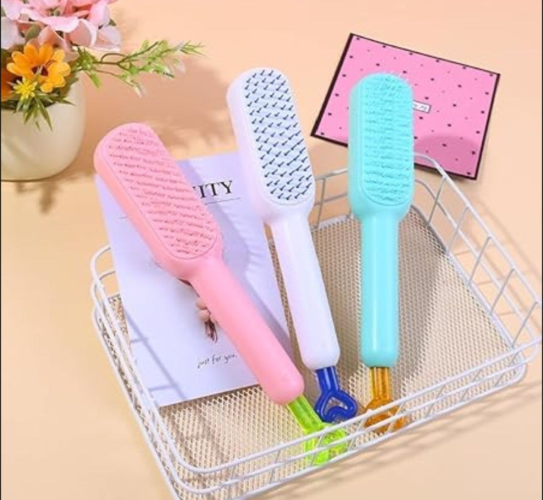 Self cleaning Brush. hairlab.com.pk
