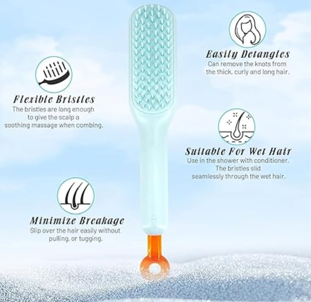 Self cleaning Brush. hairlab.com.pk