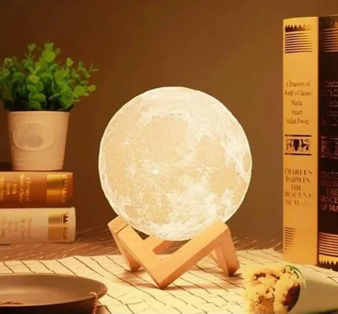 Trending Chargeable LED Moon Light Lamp With Stand – SB FIT SB FIT™