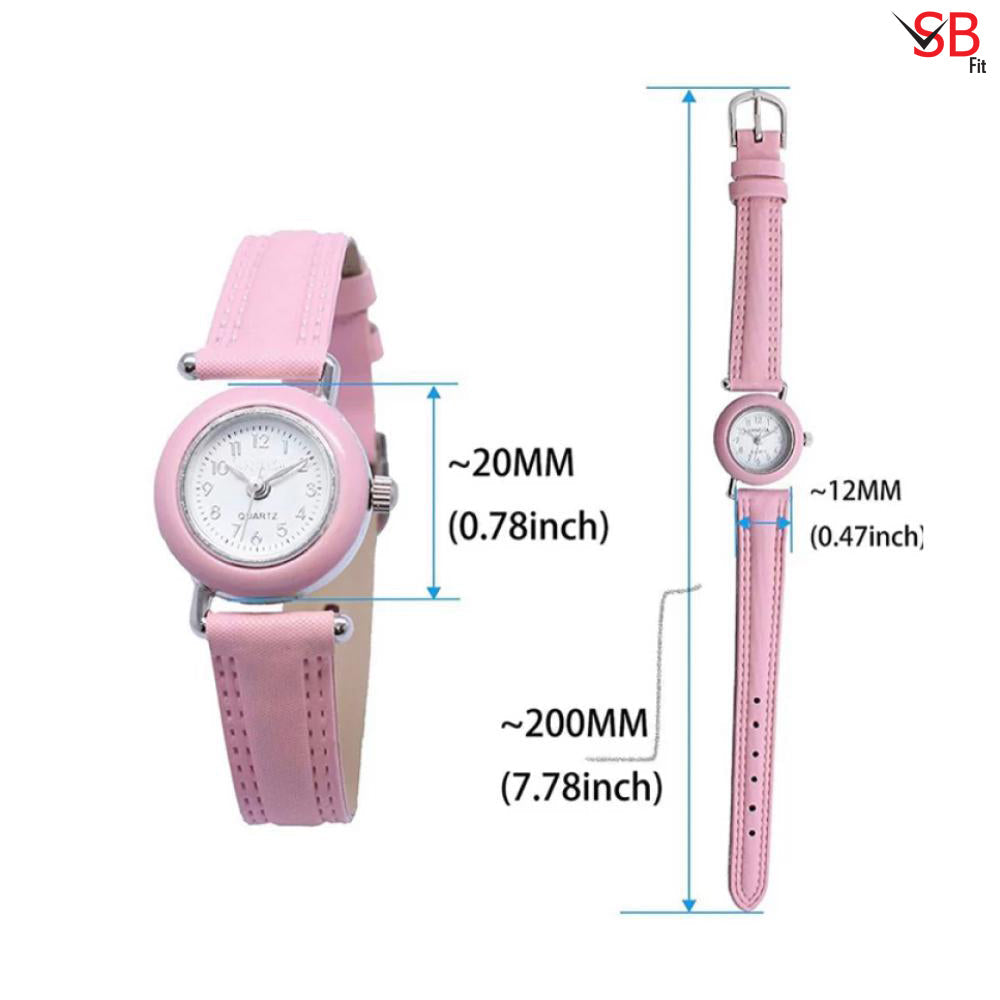 Interchangeable 6 Straps & 21 Straps Set Watch For Girls With Various Different Styles SB FIT® My Store