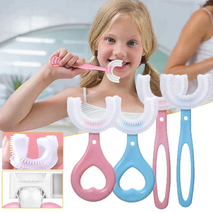 Pack of 2 Pieces U Shape Baby Brush Trustify