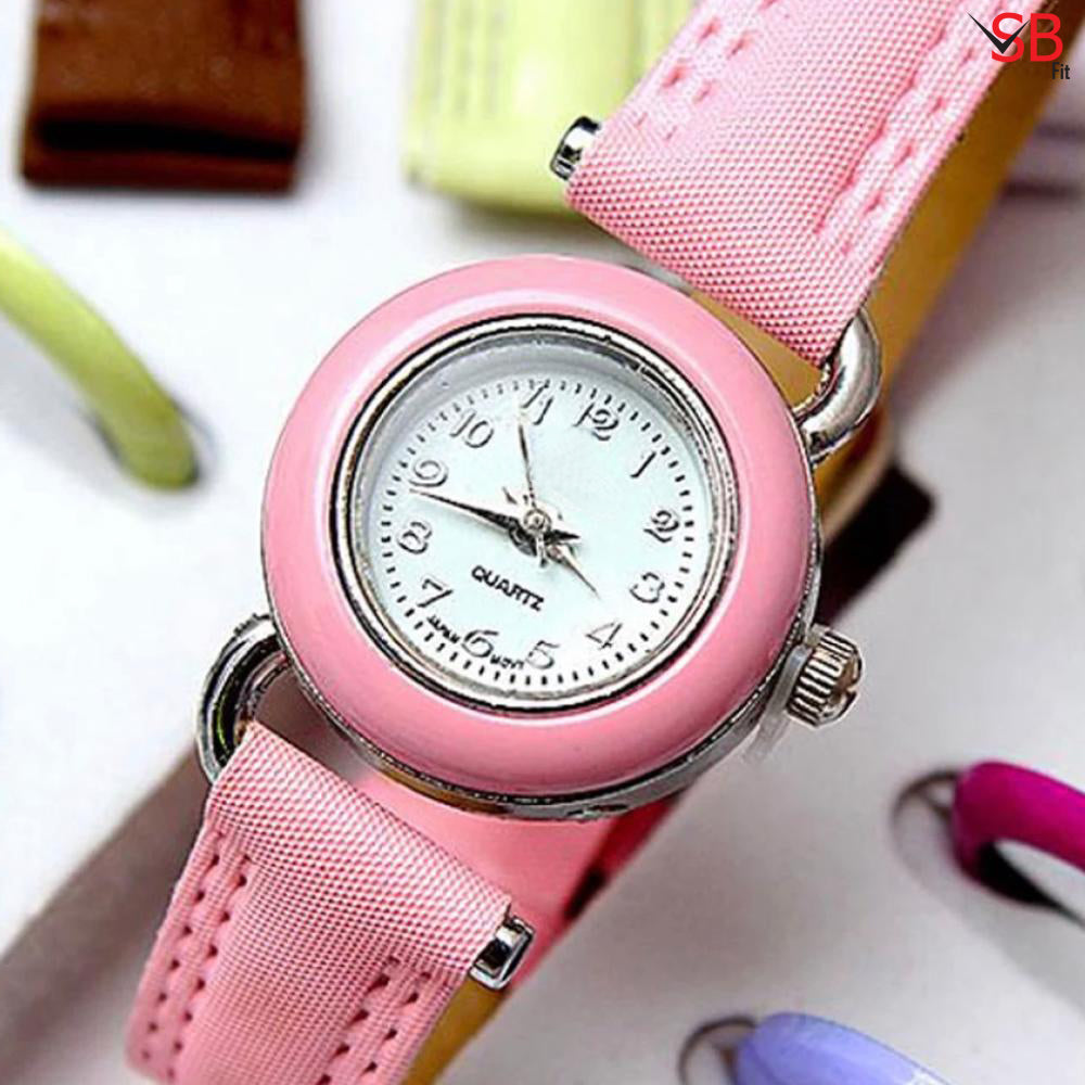 Interchangeable 6 Straps & 21 Straps Set Watch For Girls With Various Different Styles SB FIT® My Store