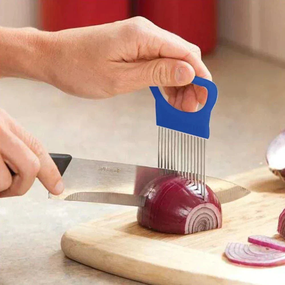 Stainless Steel Onion Slice Holder Bazar Square