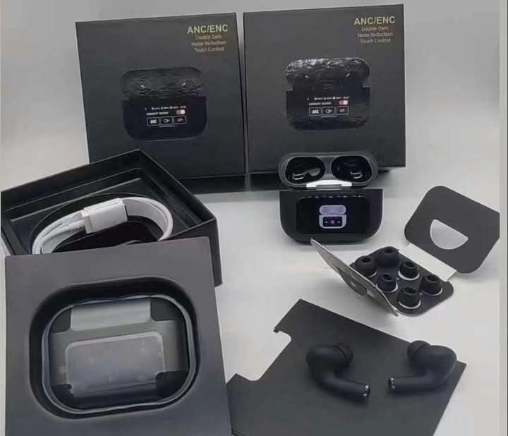 A9 LED Display Earbuds With Touch Screan Display PPA Accessories