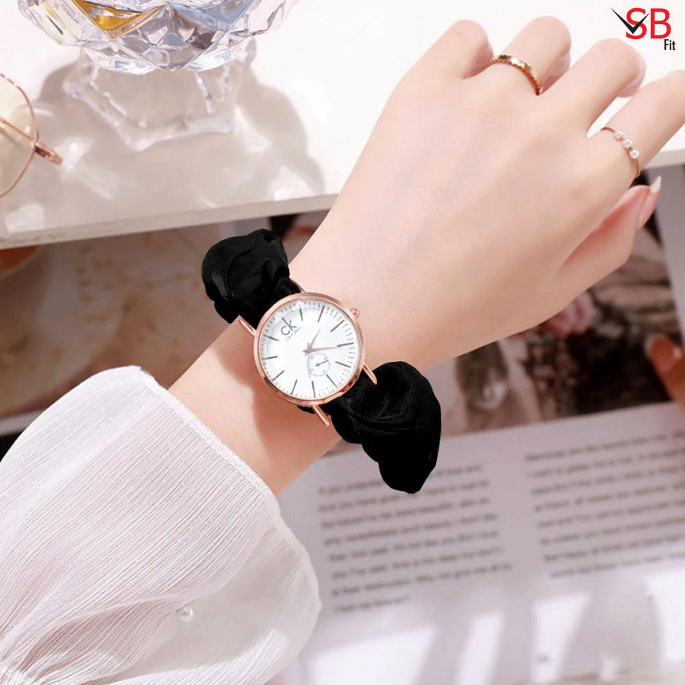 Stylish Scrunchies Watch for Girls by SB FIT® My Store