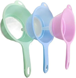 Multipurpose 2 in 1 Strain Funnel Filter shopping Light PK