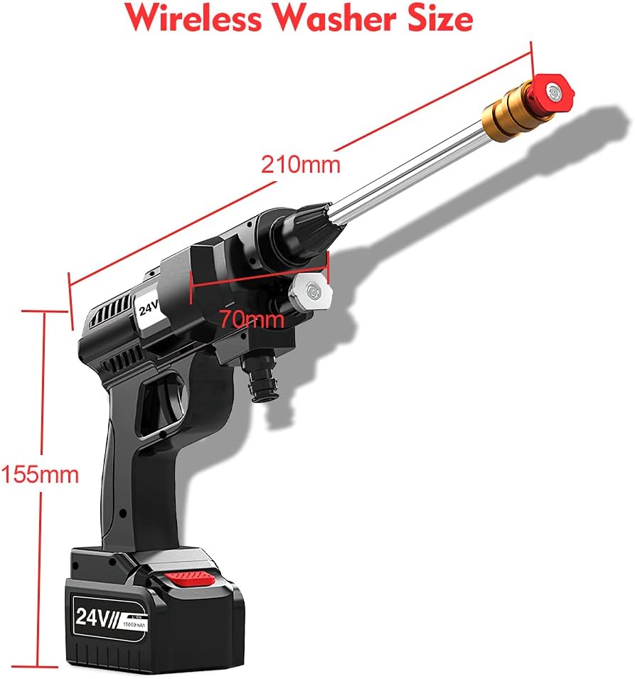 Cordless Portable High Pressure Spray Water Gun PkOnlineMall