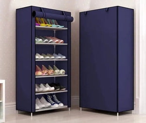 6-Layer Shoe Rack Cabinet: Waterproof, Dustproof & Lightweight shopping Light PK