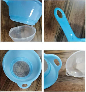 Multipurpose 2 in 1 Strain Funnel Filter shopping Light PK