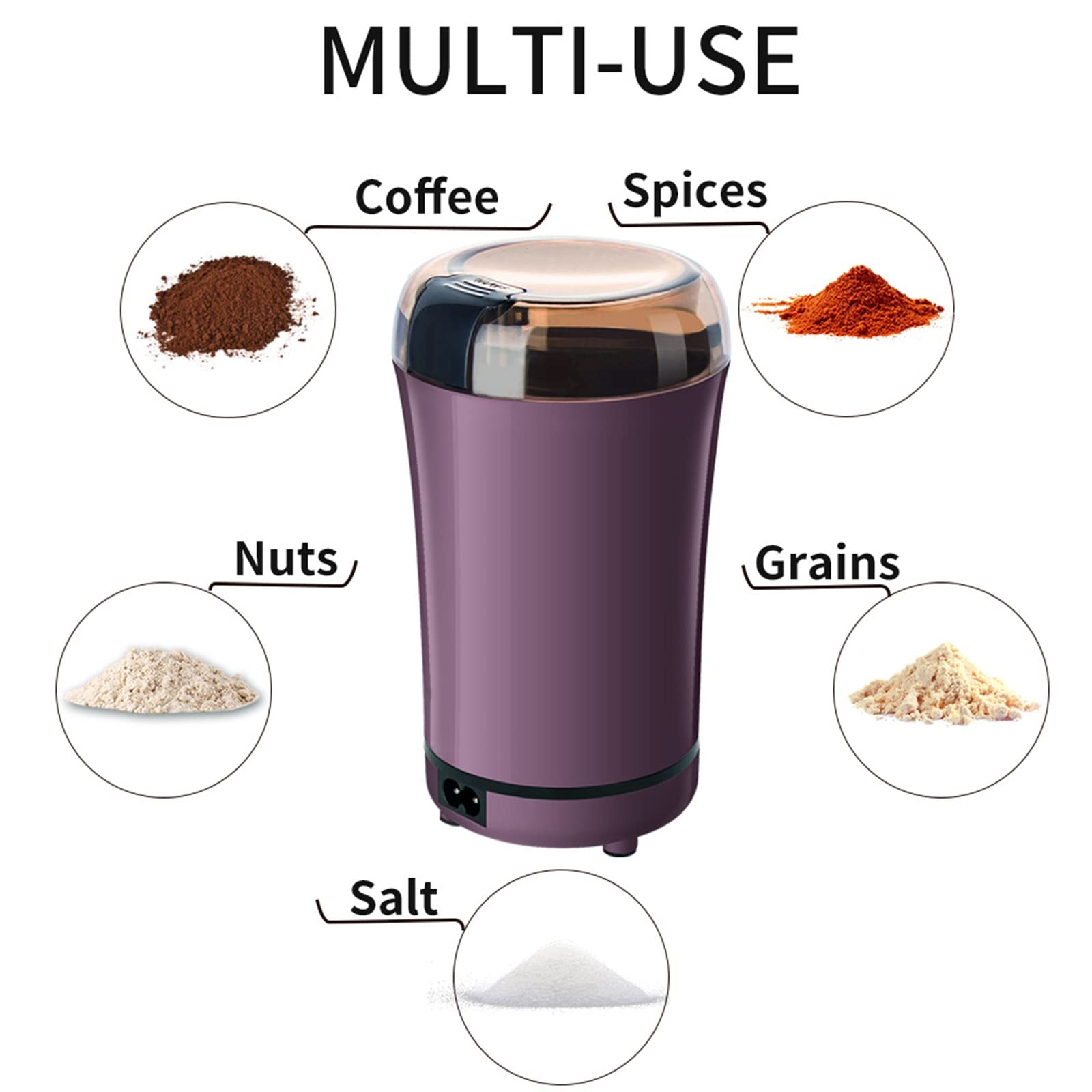 Portable mini Electric Grinder Kitchen Tool local baba