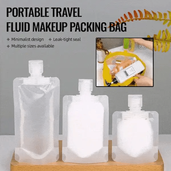 Portable Travel Fluid Makeup Pouch PkOnlineMall