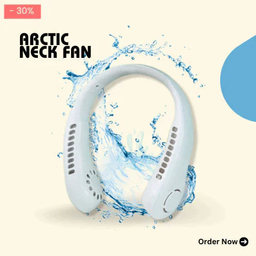 Arctic Neck Fan Portable Zarnab collection
