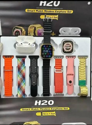 Latest H20 Ultra Smart Watch with Earbuds PPA Accessories
