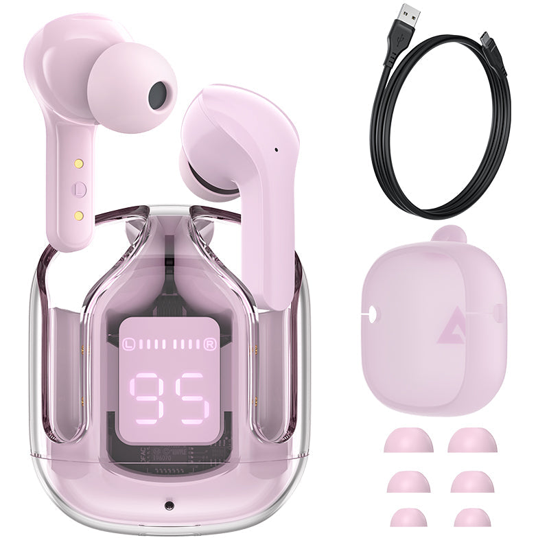 AIR31 Crystal Display Wireless Earphones PPA Accessories