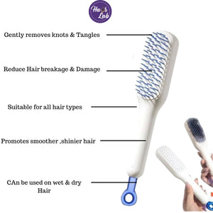 Self cleaning Brush. hairlab.com.pk