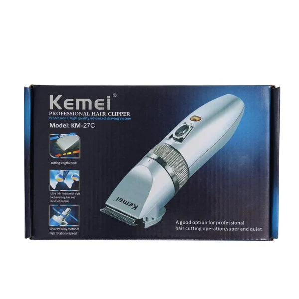 Kemei Hair Trimmer Professional Hair Clipper – Km-27c Trustify
