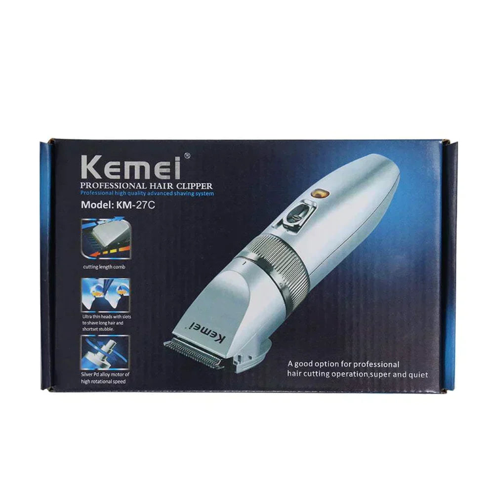 Kemei Hair Trimmer Professional Hair Clipper – Km-27c Trustify