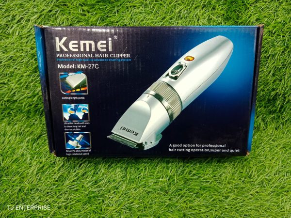 Kemei Hair Trimmer Professional Hair Clipper – Km-27c Trustify