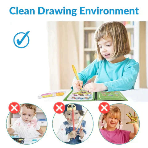 Magic Water Coloring Book Trustify