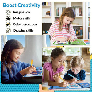 Magic Water Coloring Book Trustify