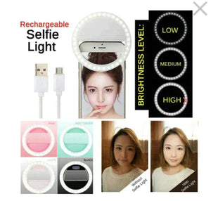 Rechargeable Selfie Ring Light Trustify