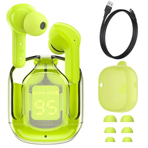 AIR31 Crystal Display Wireless Earphones PPA Accessories