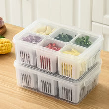 6-Grids Refrigerator Storage Box shopping Light PK