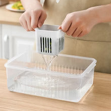 6-Grids Refrigerator Storage Box shopping Light PK