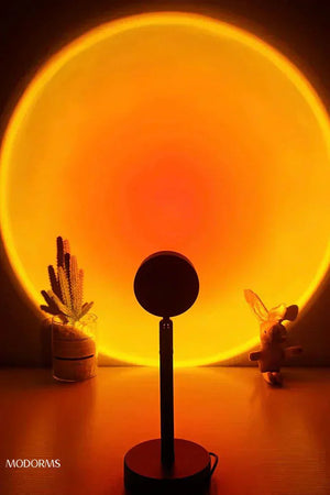 Sunset Lamp Multi Color With Remote Avuke Goods