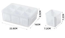 6-Grids Refrigerator Storage Box shopping Light PK