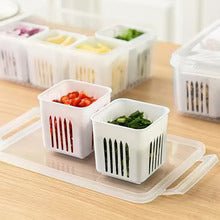 6-Grids Refrigerator Storage Box shopping Light PK