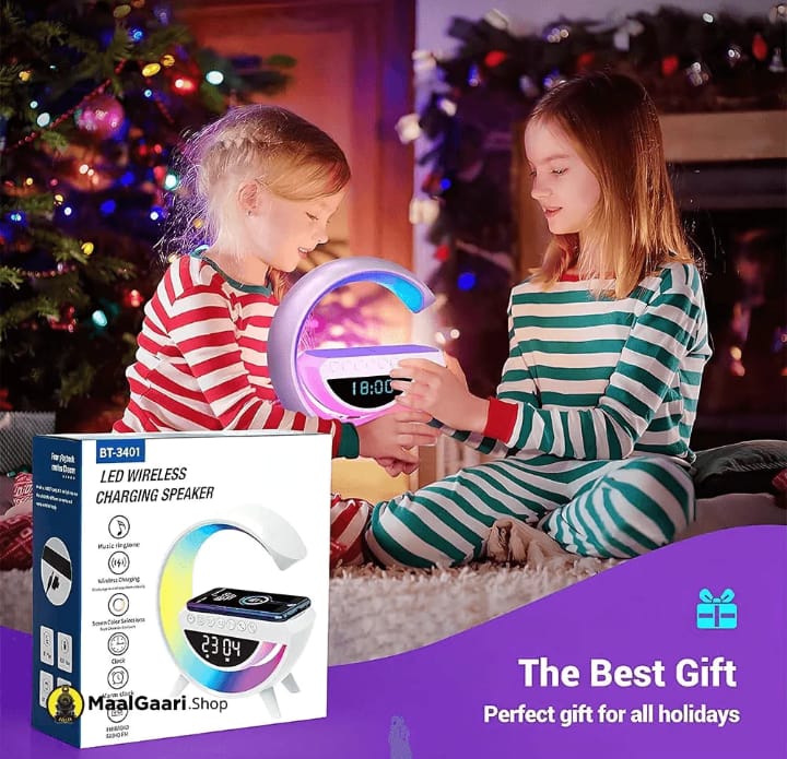 LED Wireless Charging Speaker Trustify