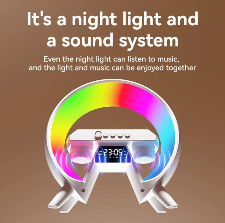 LED Wireless Charging Speaker Trustify