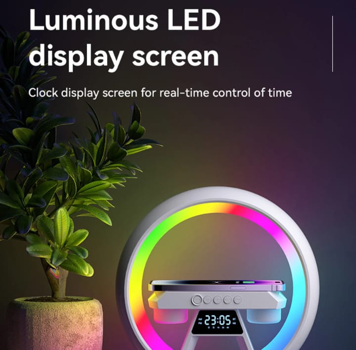 LED Wireless Charging Speaker Trustify