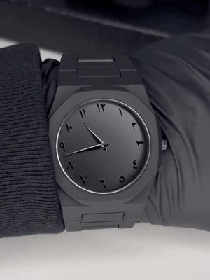 Full BLACK AURA Quartz Watch – Lightweight Design, , Premium Quality & Finish – Best Quality Analog Watch For Boys – Watch For Men | Full Black Color Watch – With Box zayrova