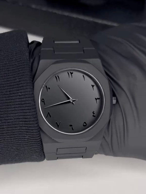 Full BLACK AURA Quartz Watch – Lightweight Design, , Premium Quality & Finish – Best Quality Analog Watch For Boys – Watch For Men | Full Black Color Watch – With Box zayrova