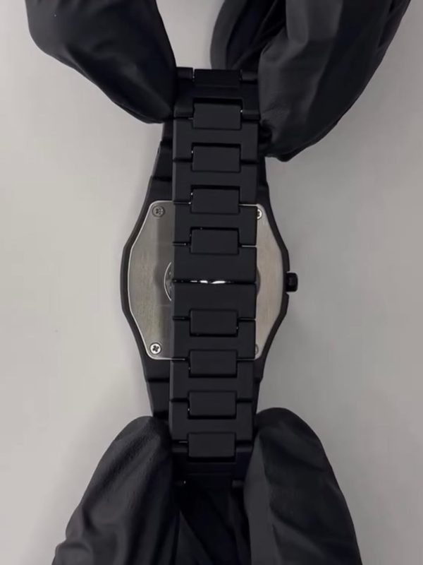 Full BLACK AURA Quartz Watch – Lightweight Design, , Premium Quality & Finish – Best Quality Analog Watch For Boys – Watch For Men | Full Black Color Watch – With Box zayrova