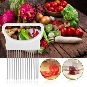 Stainless Steel Onion Slice Holder Bazar Square