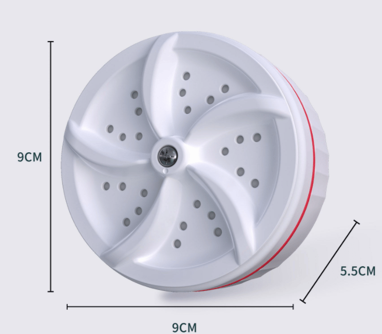 Mini Washing Machine Portable Ultrasonic Turbine Washer Shahjahan Store