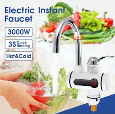 Instant Electric Water Heater Tap With LED Temperature Display Trustify