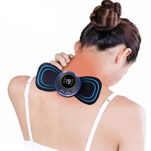 EMS Mini Electric Body Massager – Cervical, Neck & Back Pain Relief ONLINE MARKET