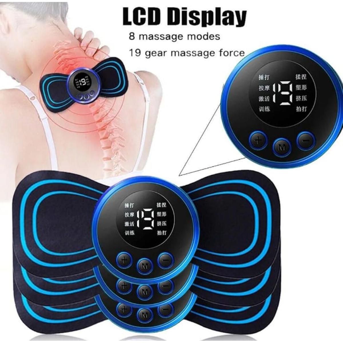 EMS Mini Electric Body Massager – Cervical, Neck & Back Pain Relief ONLINE MARKET