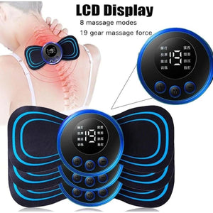 EMS Mini Electric Body Massager – Cervical, Neck & Back Pain Relief ONLINE MARKET