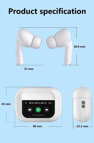A9 LED Display Earbuds Touch Screan PPA Accessories