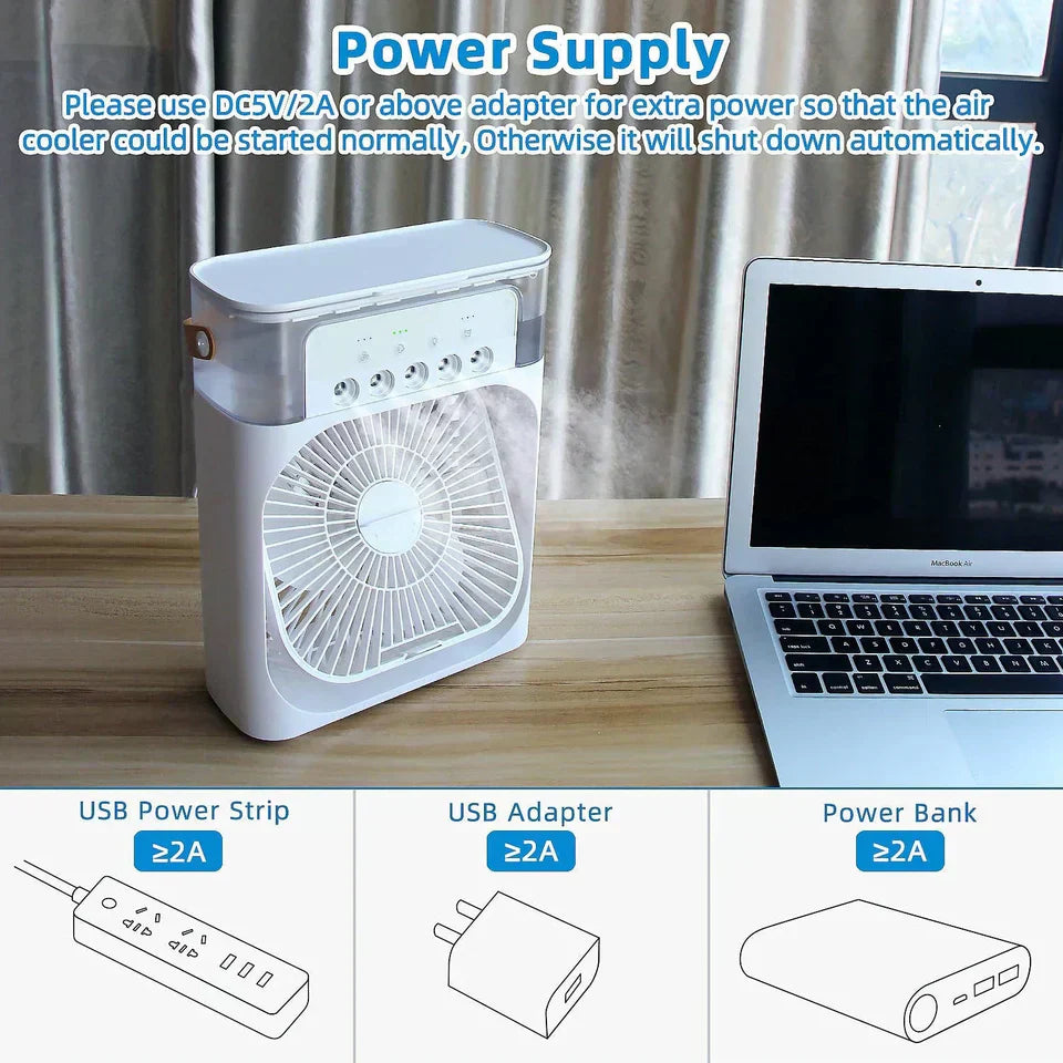 Portable Air Conditioner Fan Zainsar