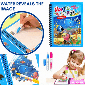 Magic Water Coloring Book Trustify