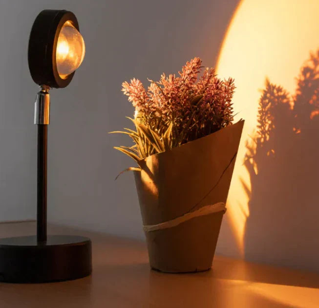 Sunset Lamp Multi Color With Remote Avuke Goods