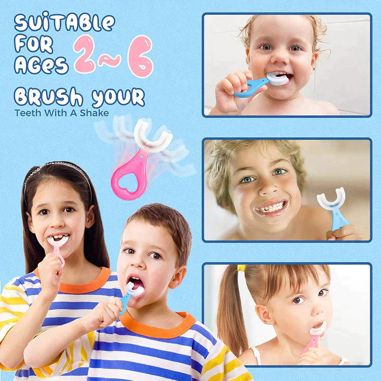 Pack of 2 Pieces U Shape Baby Brush Trustify